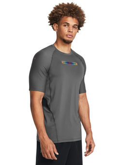 Under Armour - UA RUSH SmartForm 2.0 Grey Half Sleeves T-Shirt