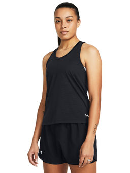 Under Armour - UA Launch SingletBlack Sleeveless Tank Top