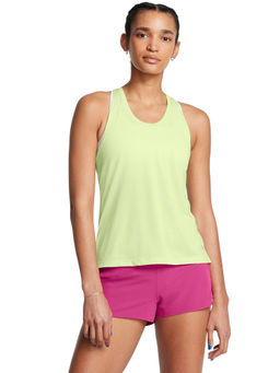 Under Armour - UA Launch SingletGreen Sleeveless Tank Top