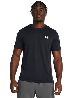 Under Armour - UA Launch Black Half Sleeves T-Shirt