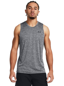 Under Armour - UA Tech Grey Sleeveless Tank Top