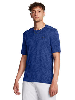 Under Armour - UA Tech Vent Geode Blue Half Sleeves T-Shirt