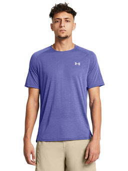 Under Armour - UA TRAIL RUN Purple Half Sleeves T-Shirt
