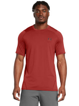Under Armour - UA Heatgear Armour Ftd Graphic Rust Half Sleeves T-Shirt