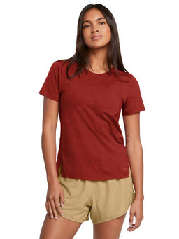 Under Armour - UA Launch Elite Printed Rust Half Sleeves T-Shirt