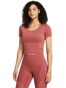 Under Armour - UA Vanish Elite Vent Pink Half Sleeves T-Shirt