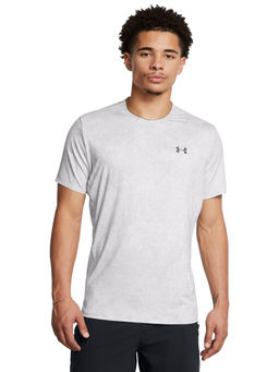 Under Armour - UA Vanish Elite Vent Printed Grey Half Sleeves T-Shirt