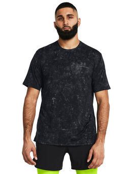 Under Armour - UA Vanish Energy Printed Black Half Sleeves T-Shirt