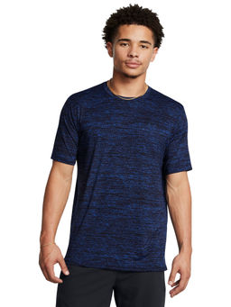 Under Armour - UA Vanish Energy Printed Blue Half Sleeves T-Shirt