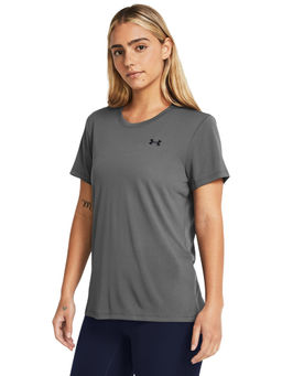 Under Armour - UA Tech SSC Grey Half Sleeves T-Shirt