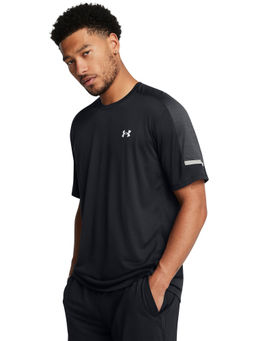Under Armour - UA Tech Utility Black Half Sleeves T-Shirt