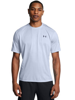 Under Armour - UA Tech Utility Blue Half Sleeves T-Shirt