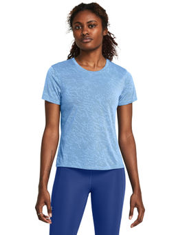Under Armour - UA Launch Blue Half Sleeves T-Shirt