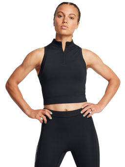 Under Armour - UA Run Anywhere Black Sleeveless Tank Top
