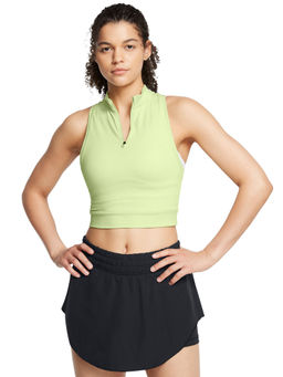 Under Armour - UA Run Anywhere Green Sleeveless Tank Top