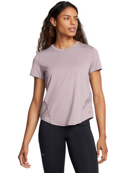 Under Armour - UA Vanish Elite Vent Loose Mauve Half Sleeves T-Shirt