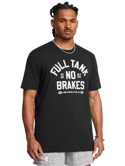Under Armour - UA M FULL Tank 60/40S Black Half Sleeves T-Shirt