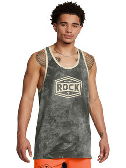 Under Armour - UA Project Rock Green Sleeveless Tank Top