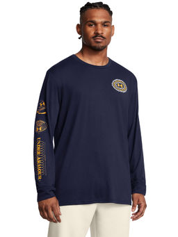 Under Armour - UA M LOVE OF THE GAME Blue Full Sleeves T-Shirt