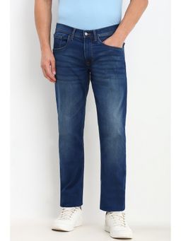 Allen Solly - Men Blue Slim Fit Mid Waist Jeans