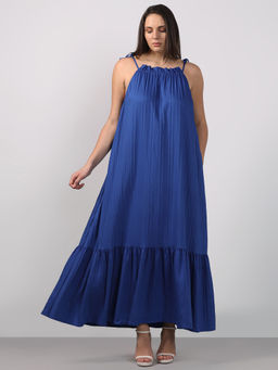 VERO MODA - Curve Blue Maxi Dress