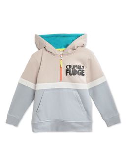 CHERRY CRUMBLE BY NITT HYMAN - Coral Fudge Hoodie Sweatshirt