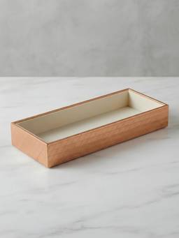 The Home Co - Copper Leatherette Jewellery Tray