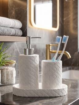 PANO - Moon Light Velora Bathroom Accessories (Set of 3)