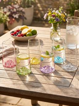 Trovea's - Lava Core Highball Glasses (Pack of 6)