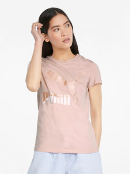 Puma - Pink Classics Logo T-Shirt