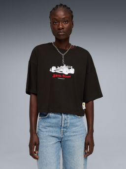 Puma - Black Scuderia Ferrari Car Graphic T-Shirt