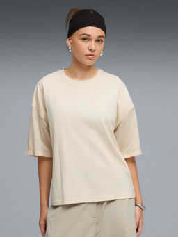 Puma - Beige HER Oversized T-shirt