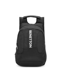 United Colors of Benetton - Balsam Unisex Polyester Backpack - Black