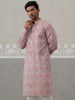 Jompers - Multi-Color Cotton Embroidered Kurta
