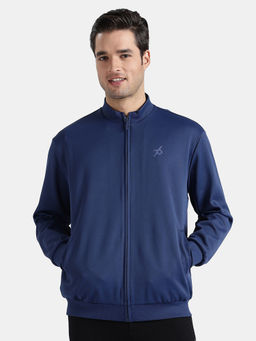 Jockey - AM83 Men Microfiber Fabric Jacket with Stay Fresh Treatment - Navy Blue