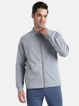 Jockey - AM99 Men Super Combed Cotton Rich Pique Fabric Jacket - Weathervane