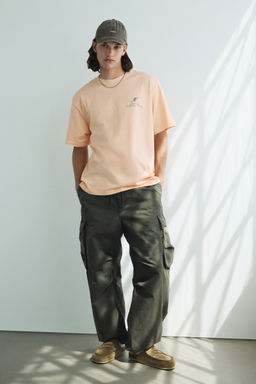 H&M - Men Multi-Color Loose Fit Printed T-Shirt