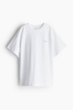 H&M - Women White Oversized T-Shirt