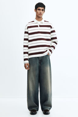 H&M - Men Blue Super Baggy Jeans