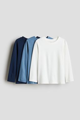 H&M - Boys 3-Pack Long-Sleeved T-Shirts