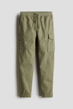 H&M - Boys Green Cargo Trousers
