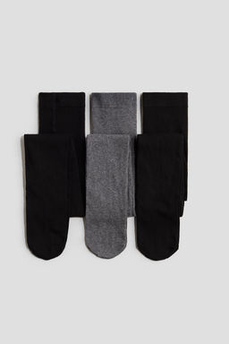 H&M - Girls 3-Pack Fine-Knit Tights