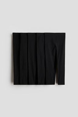 H&M - Girls 5-Pack Jersey Leggings