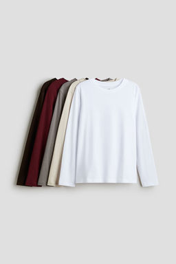 H&M - Boys 5-Pack Jersey Tops