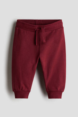 H&M - Boys Red Cotton Sweatpants