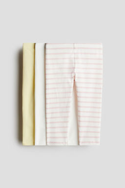 H&M - Girls 3-Pack Cotton Leggings