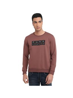 Park Avenue - Mauve Slim Fit Sweatshirt