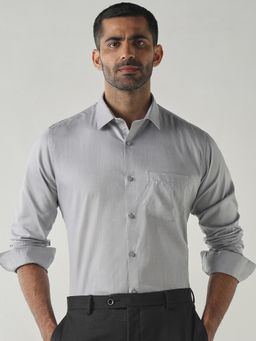 Reid & Taylor - Mens Formal Shirt -RT-826-Grey