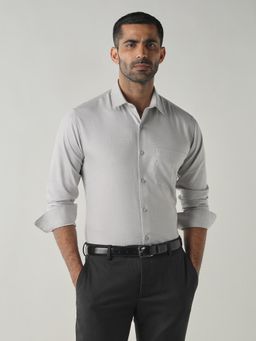 Reid & Taylor - Mens Formal Shirt -RT-831-Lt Grey