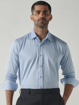 Reid & Taylor - Mens Formal Shirt -RT-856-Sky Blue